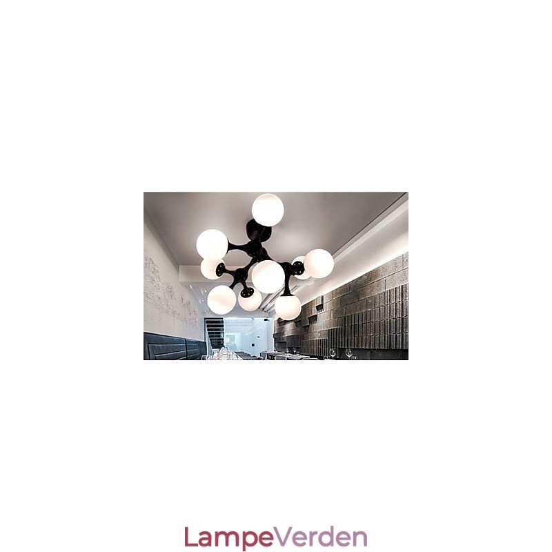 Art Glas Kuglelampe