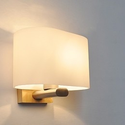 Simpel landmoderne moderne funktion til øjenbeskyttelse Ambient Light Wall Sconces Wall Light