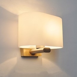 Simpel landmoderne moderne funktion til øjenbeskyttelse Ambient Light Wall Sconces Wall Light