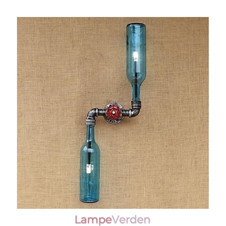 Rustik Lodge Messing Funktion til Ambient Light Wall Sconces Wall Light Blue Rustik Lodge Messing Funktion til Ambient Light Wall Sconces Wall Light Blue