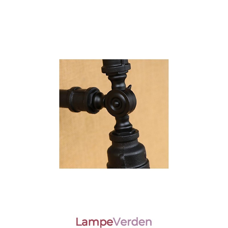 Rustik Lodge Malerfunktion til Ambient Light Wall Sconces Wall Light Black