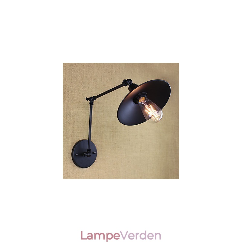 Rustik Lodge Malerfunktion til Mini Style Swing Arm Downlight Wall Sconces