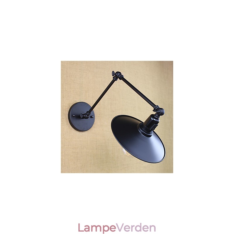 Rustik Lodge Malerfunktion til Mini Style Swing Arm Downlight Wall Sconces
