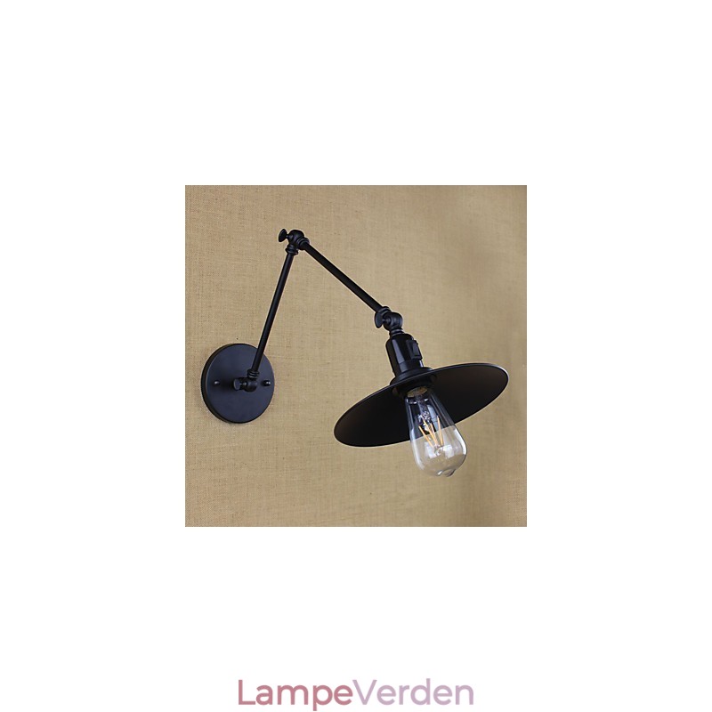 Rustik Lodge Malerfunktion til Mini Style Swing Arm Downlight Wall Sconces
