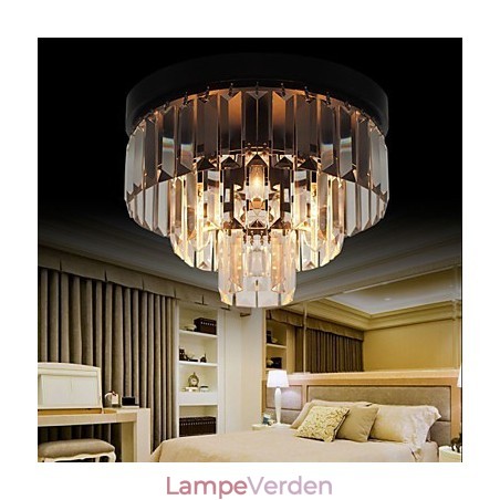 Moderne moderne Crystal Metal Flush Mount Moderne moderne Crystal Metal Flush Mount