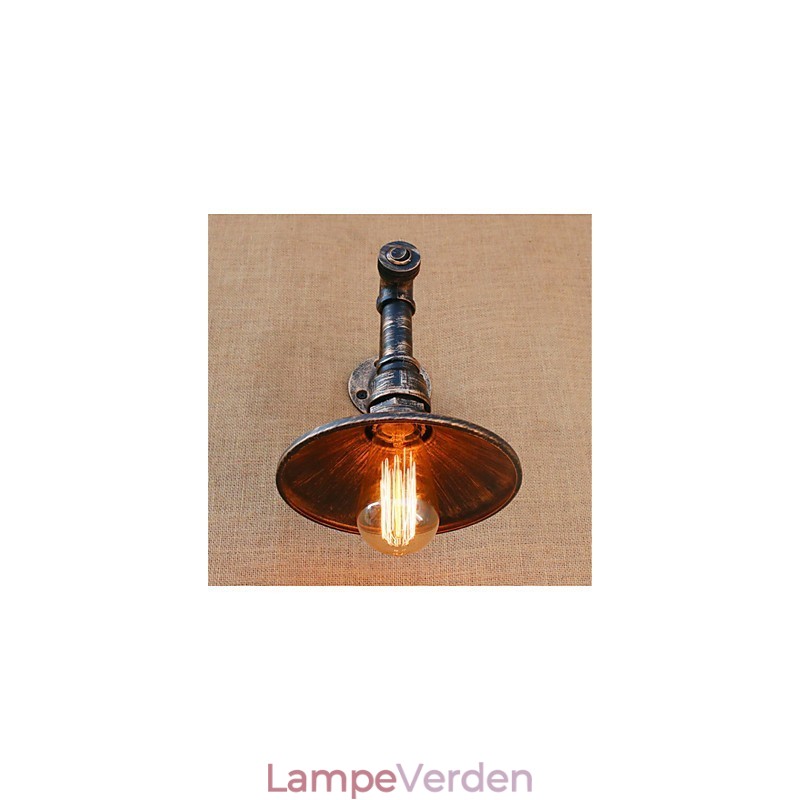 Rustik Lodge Country Antik Messing Funktion til Ambient Light Wall Sconces Wall Light