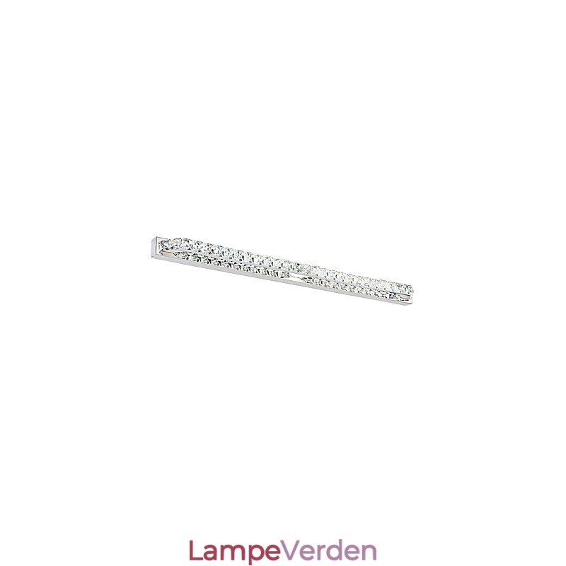 Lang højkvalitets spejllampe badeværelseslamper Metal og krystal væglampe