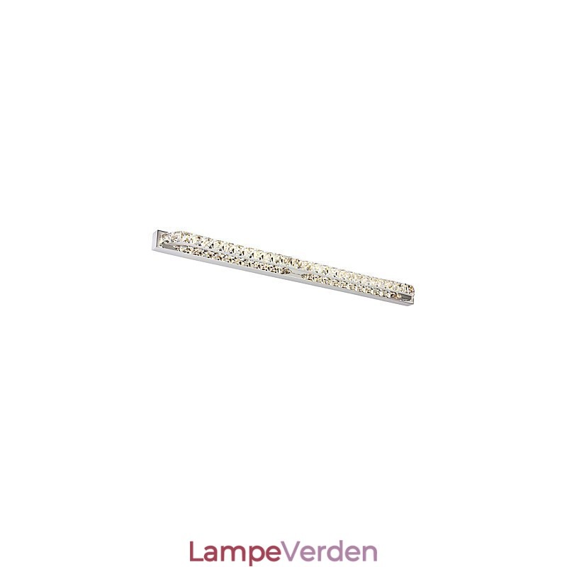 Lang højkvalitets spejllampe badeværelseslamper Metal og krystal væglampe