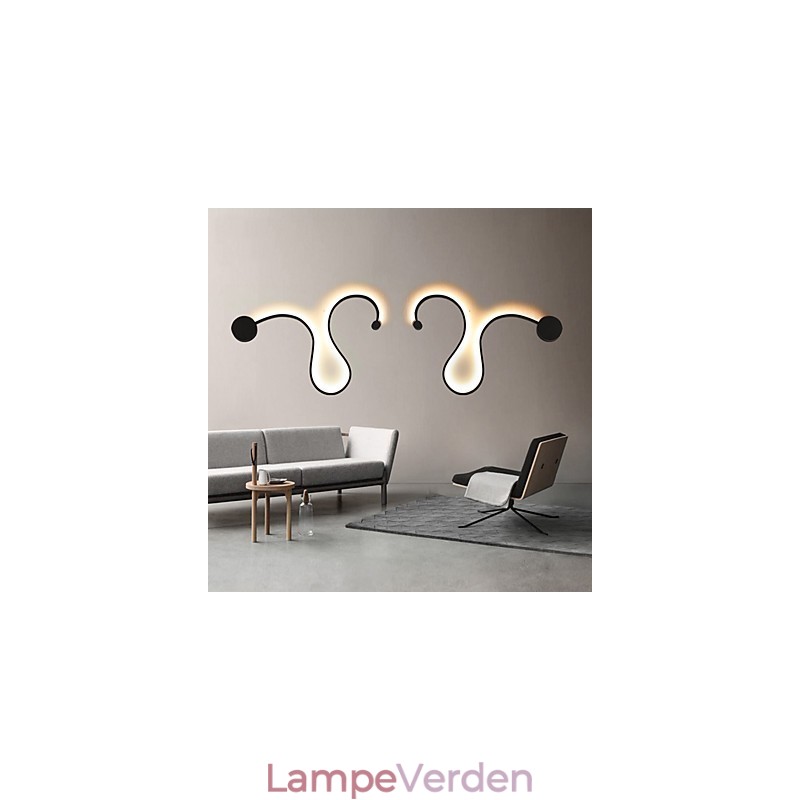 Moderne Væglamper Kreativ Metal Stue Gang Soveværelse Hotelværelser Sengekant Dekorationsbelysning