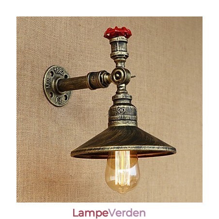 Retro Restaurant Edison Industrislanger Enkelthoved Dekoration Væglampe