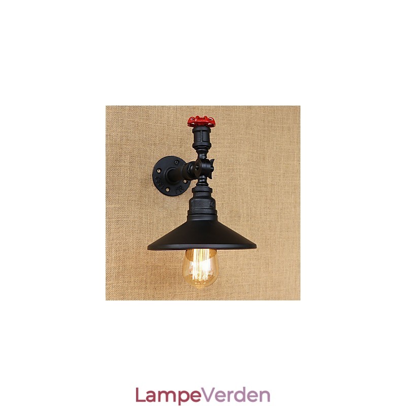 Retro Restaurant Edison Industrislanger Enkelthoved Dekoration Væglampe