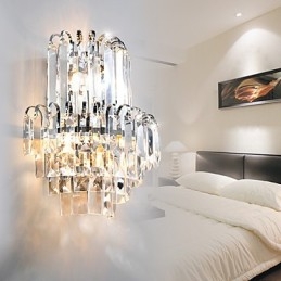 Væglamper Krystal Moderne Moderne Glas