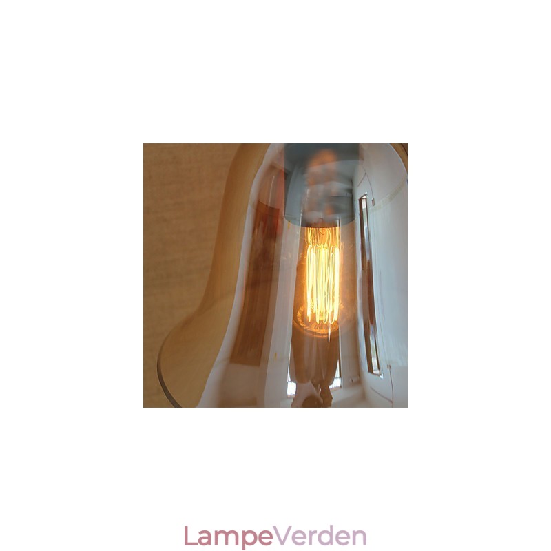 Amerikansk Landdistrikter Minimalistisk Stue Gang Dekoreret Glas Væg Sconce