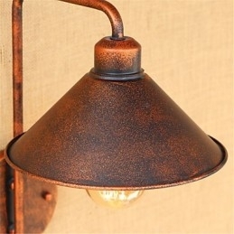 American Country Retro Jern Dekorativ Kreativ Personlighed Cafe Restaurant Belysning
