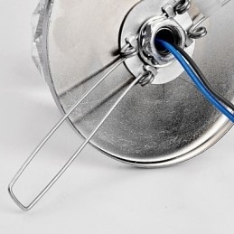 Moderne moderne krystal Mini-stil Chrome Metal Flush Mount
