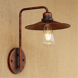 Moderne moderne rustik lodge-malerifunktion til mini-stil downlight-væglamper