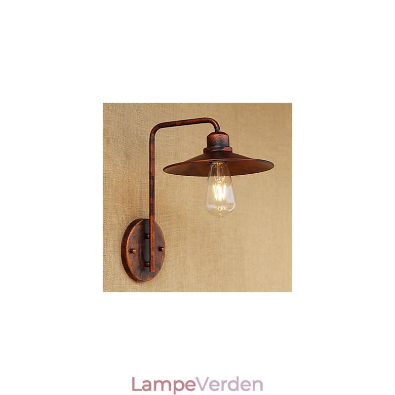 Moderne moderne rustik lodge-malerifunktion til mini-stil downlight-væglamper