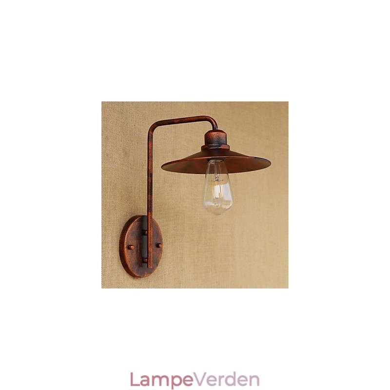 Moderne moderne rustik lodge-malerifunktion til mini-stil downlight-væglamper