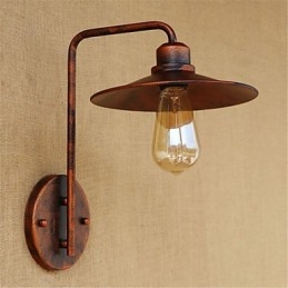 Moderne moderne rustik lodge-malerifunktion til mini-stil downlight-væglamper