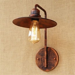 Moderne moderne rustik lodge-malerifunktion til mini-stil downlight-væglamper