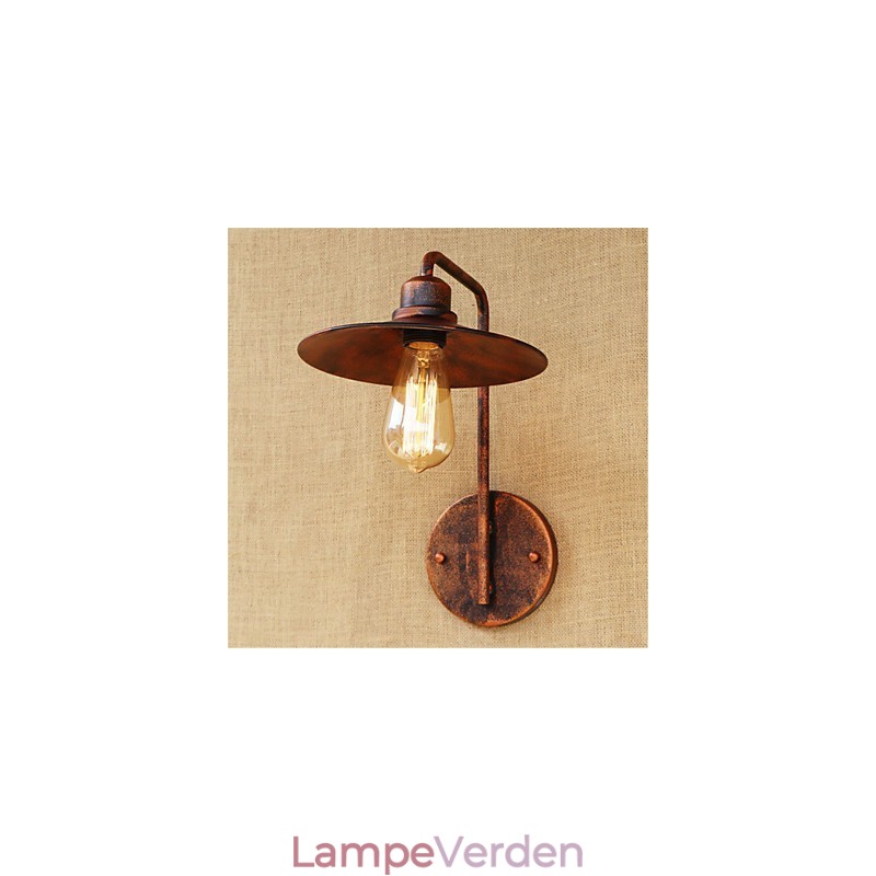 Moderne moderne rustik lodge-malerifunktion til mini-stil downlight-væglamper