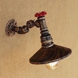 Country Retro Painting Feature for Mini Style Roterbar Light Swing Arm Lights Væglampe