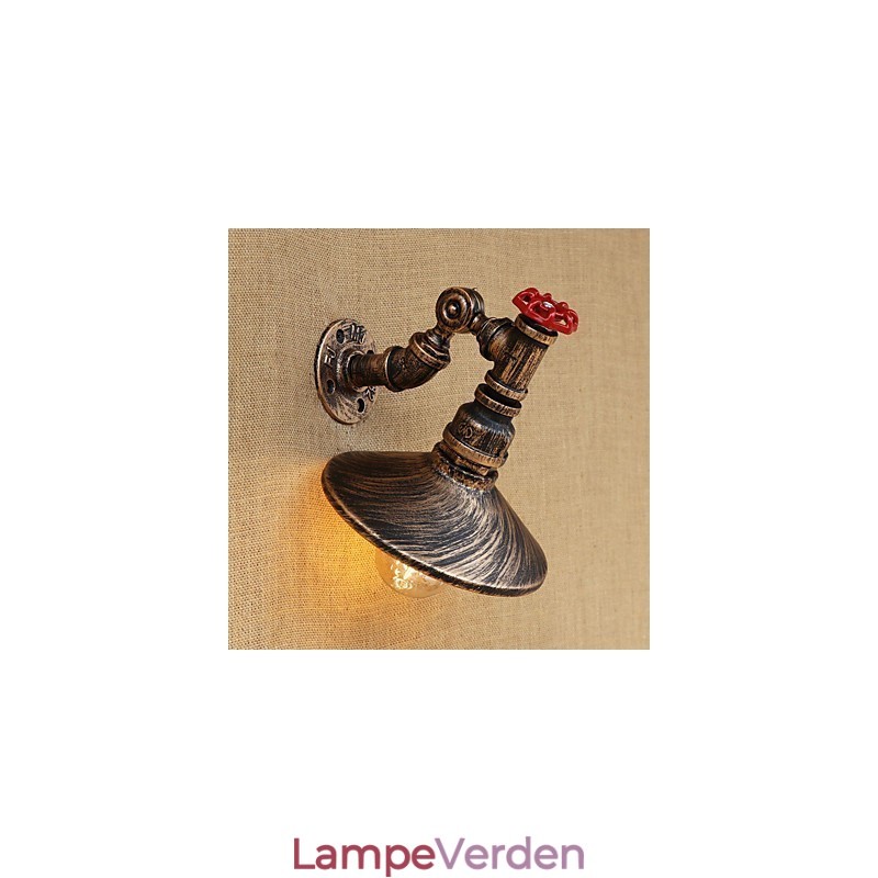 Country Retro Painting Feature for Mini Style Roterbar Light Swing Arm Lights Væglampe