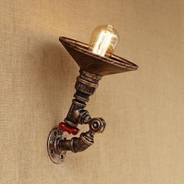 Country Retro Painting Feature for Mini Style Roterbar Light Swing Arm Lights Væglampe