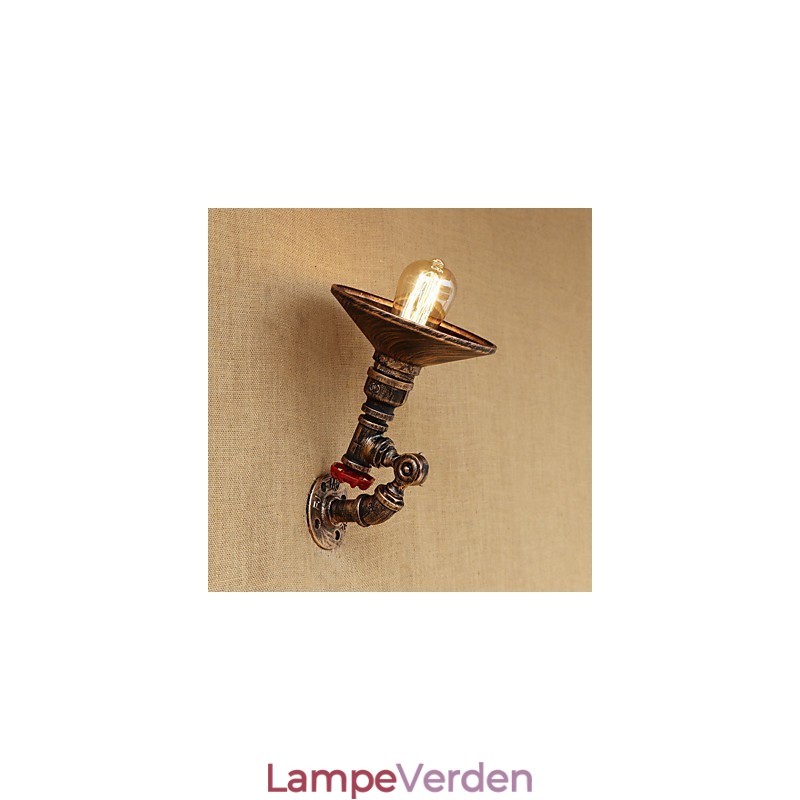 Country Retro Painting Feature for Mini Style Roterbar Light Swing Arm Lights Væglampe