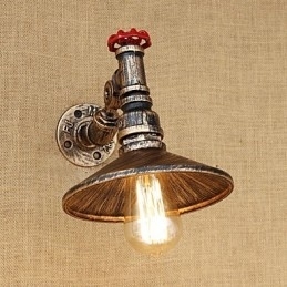 Country Retro Painting Feature for Mini Style Roterbar Light Swing Arm Lights Væglampe