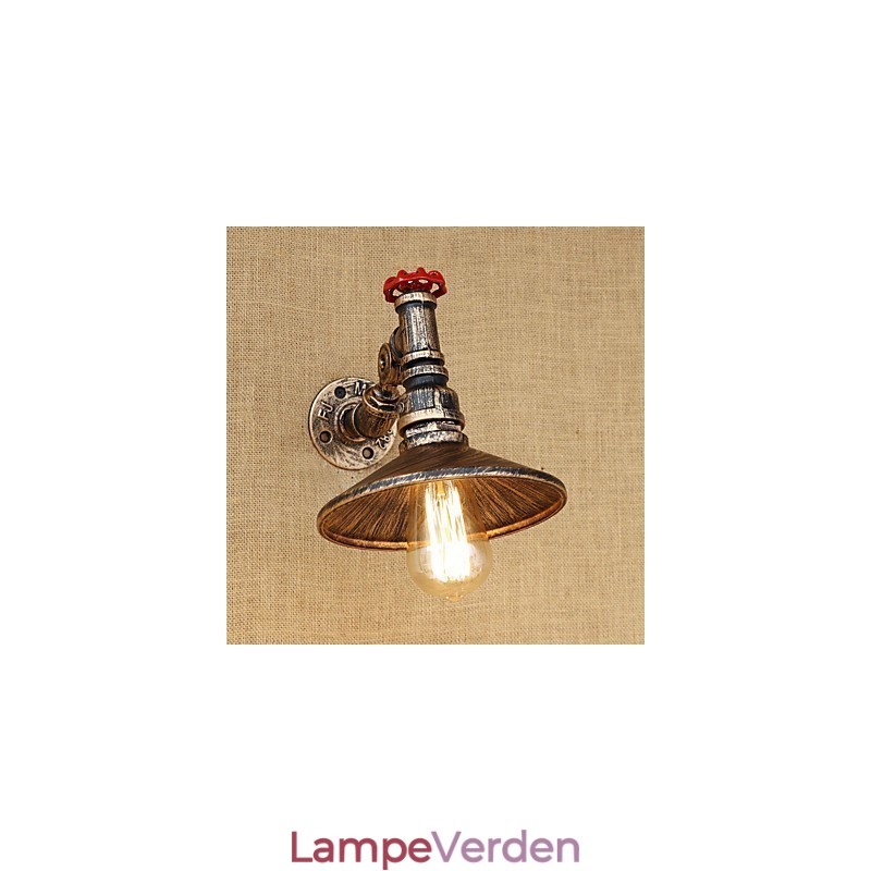 Country Retro Painting Feature for Mini Style Roterbar Light Swing Arm Lights Væglampe