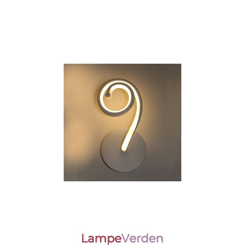 Enkel Moderne Lampe Sengelampe Væglampe Lampe Aluminium Korridor Balkonbelysning