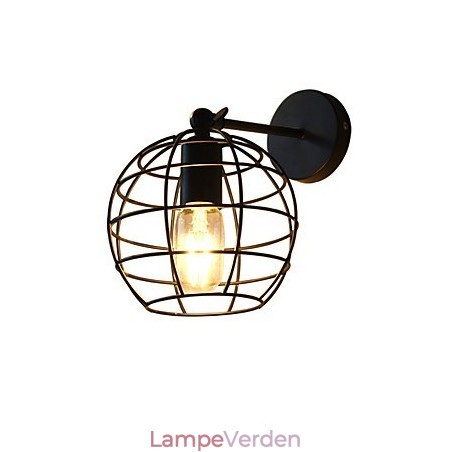 Mursten Hul Rundjern Væglampe Stum Sort Amerikansk Dekoration Lyssværd Lampe På Væg Mursten Hul Rundjern Væglampe Stum Sort Amerikansk Dekoration Lyssværd Lampe På Væg
