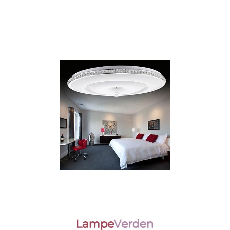 Flush Mount Crystal Modern Contemporary Metal Metal