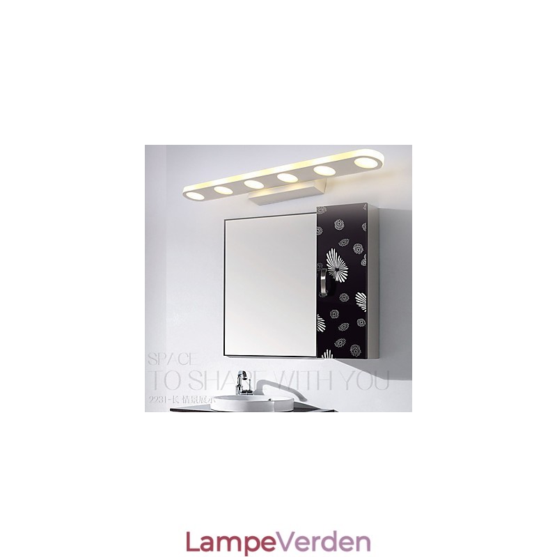 Integreret Modern Contemporary til Downlight Badeværelsesbelysning Væglampe