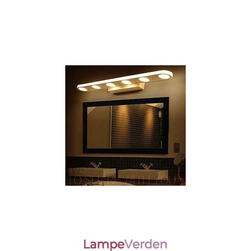 Integreret Modern Contemporary til Downlight Badeværelsesbelysning Væglampe