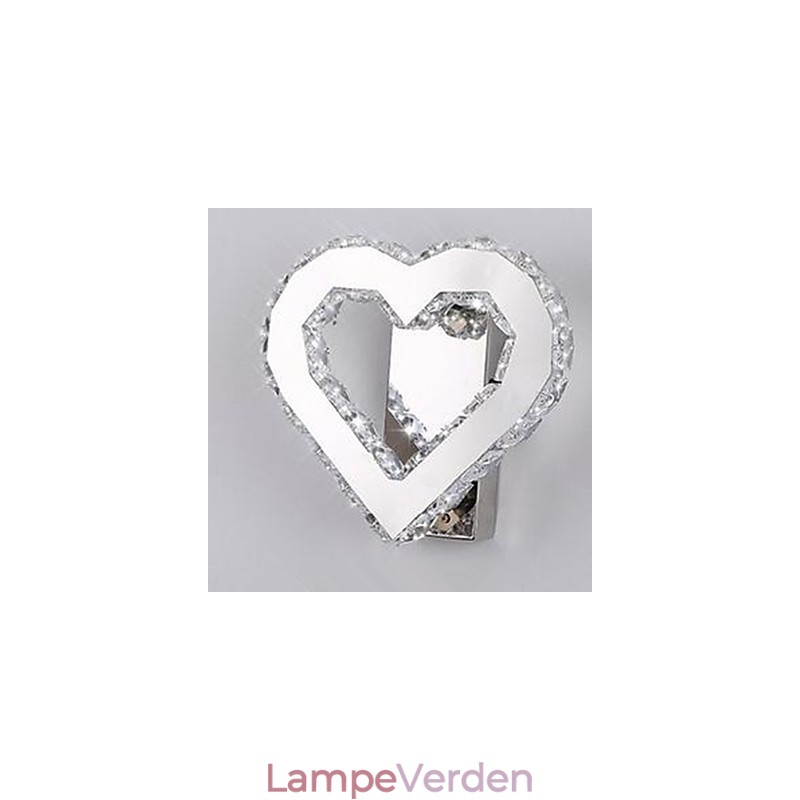 Integreret moderne moderne kromfunktion til væglamper med omgivende lys