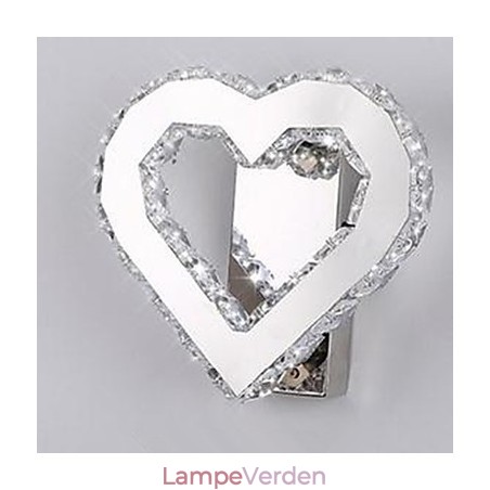 Integreret moderne moderne kromfunktion til væglamper med omgivende lys Integreret moderne moderne kromfunktion til væglamper med omgivende lys