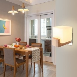 Moderne moderne maleri funktion til øjenbeskyttelse Ambient Light Wall Sconces Wall Light