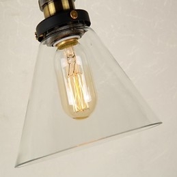 Moderne moderne traditionel klassisk rustik Lodge Vintage galvaniseret funktion til Downlight-væglamper