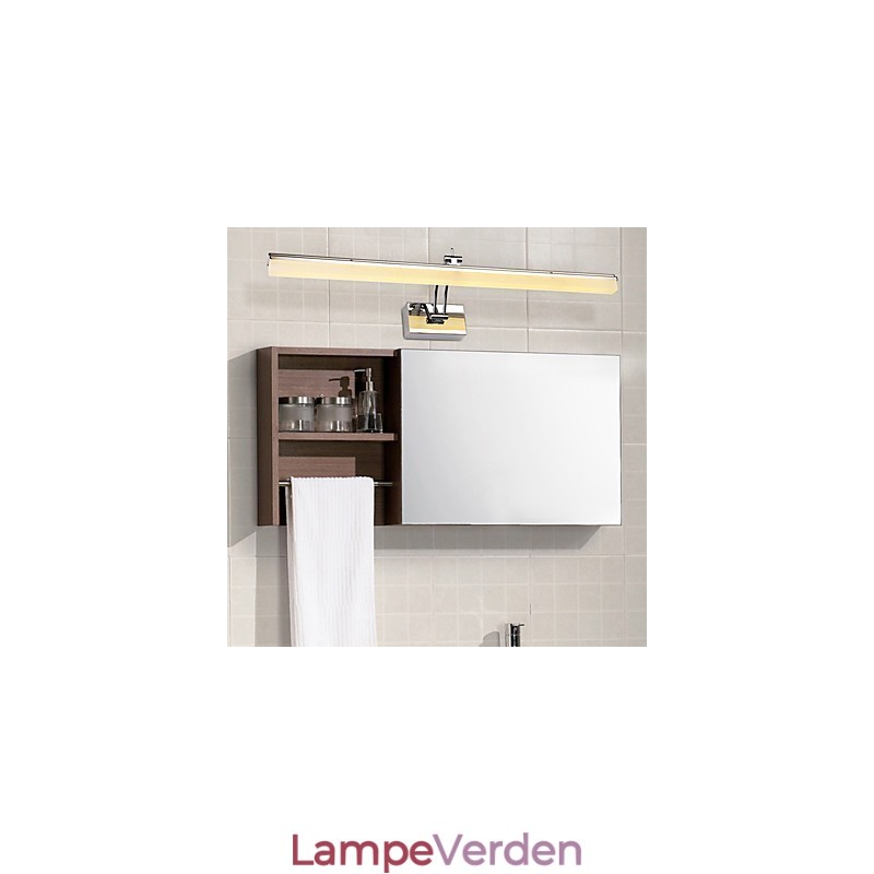 Integreret moderne moderne kromfunktion til omgivende lys badeværelsesbelysning Væglampe