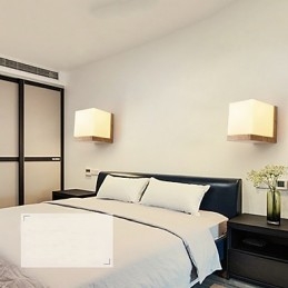 Moderne moderne sort oxidfinish funktion til øjenbeskyttelse Ambient Light Wall Sconces Wall Light