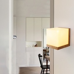 Moderne moderne sort oxidfinish funktion til øjenbeskyttelse Ambient Light Wall Sconces Wall Light