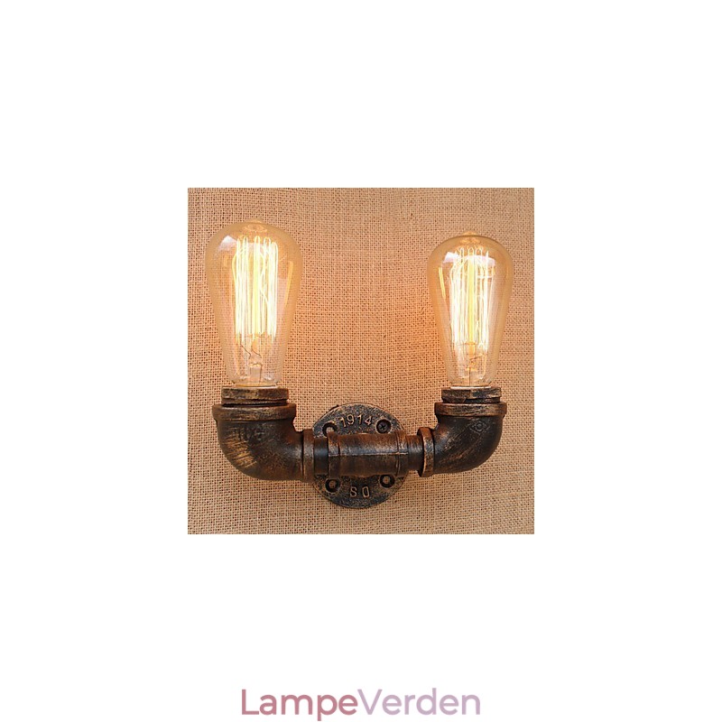 Country Retro Painting Feature for Mini Style Ambient Light Wall Sconces Wall Light