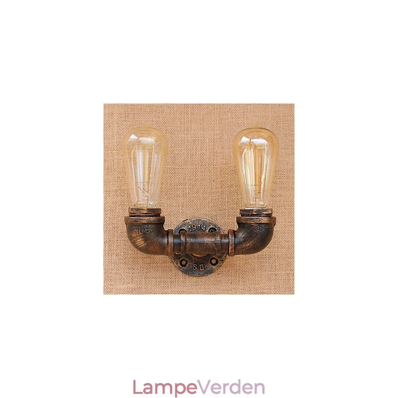 Country Retro Painting Feature for Mini Style Ambient Light Wall Sconces Wall Light