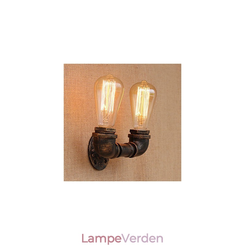 Country Retro Painting Feature for Mini Style Ambient Light Wall Sconces Wall Light