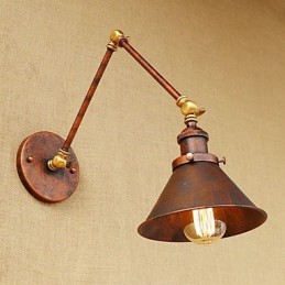 Væglampe Messing Vintage Industriel Væglampe Lys Hjemmebelysning Indendørs indretning Væglampe