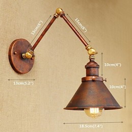 Væglampe Messing Vintage Industriel Væglampe Lys Hjemmebelysning Indendørs indretning Væglampe