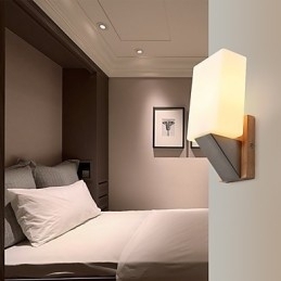 Moderne moderne sortoxidfinishfunktion til øjenbeskyttelse. Ambient Light Wall Sconces Wall Light