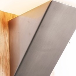 Moderne moderne sortoxidfinishfunktion til øjenbeskyttelse. Ambient Light Wall Sconces Wall Light